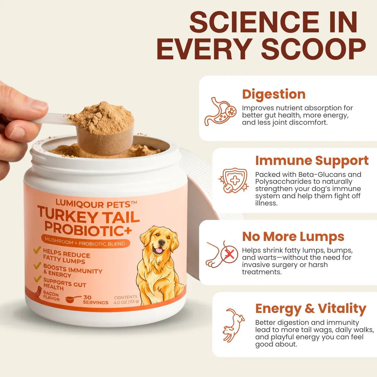 lumiqour - turkey-tail-probiotic™