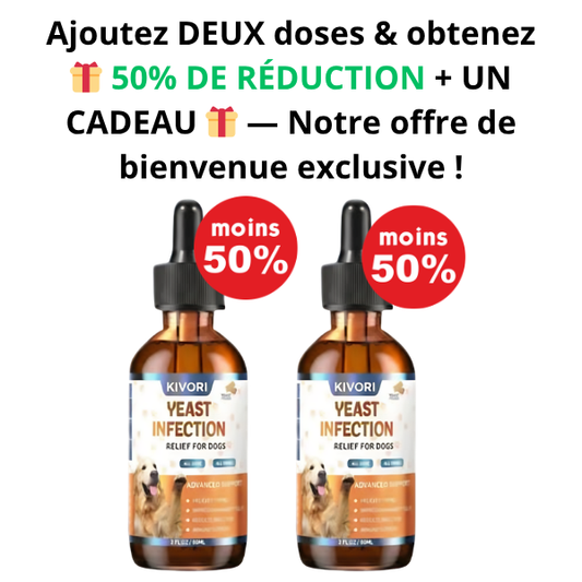 Ajoutez DEUX doses & obtenez 🎁 50% DE RÉDUCTION + UN CADEAU 🎁 — Notre offre de bienvenue exclusive !