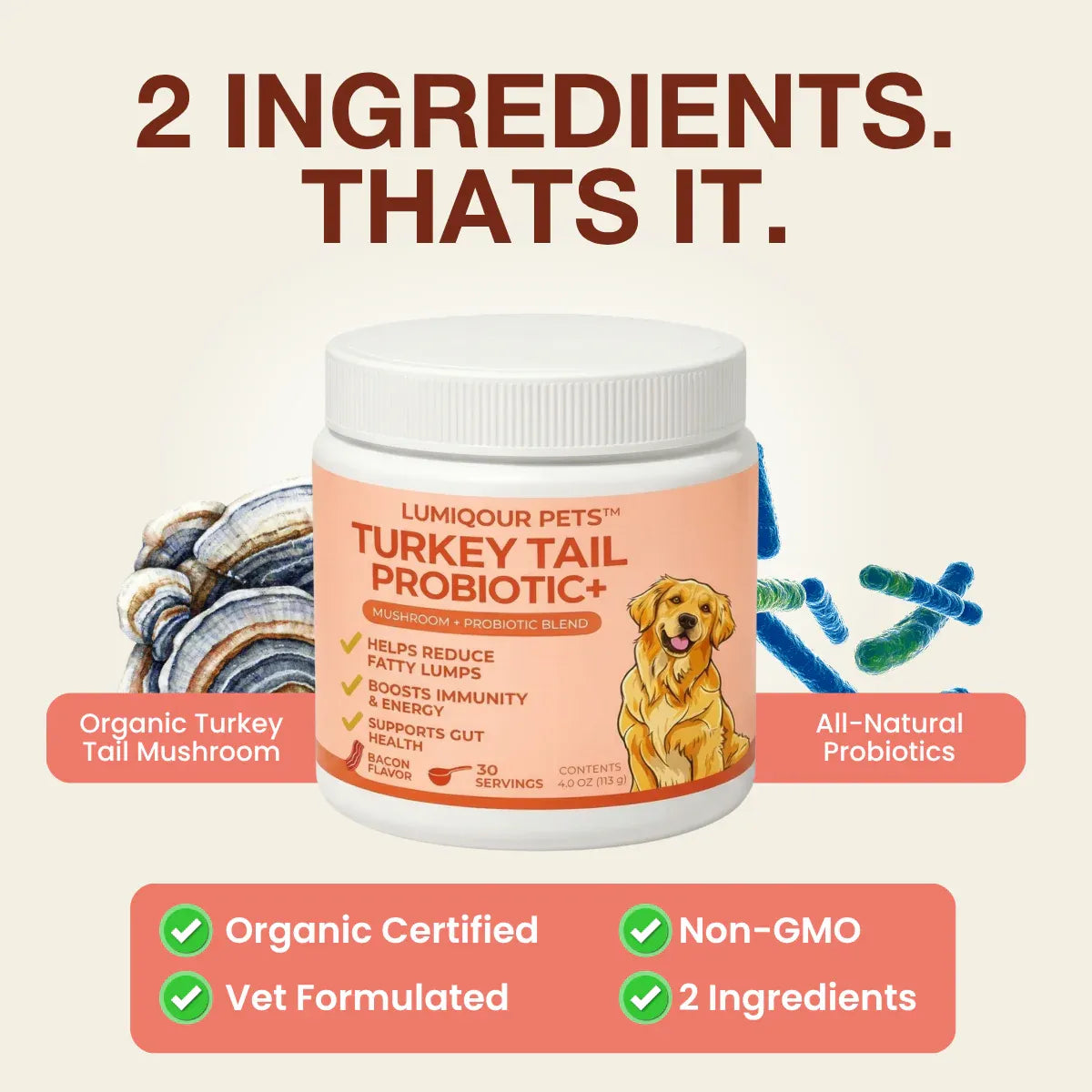 lumiqour - turkey-tail-probiotic™
